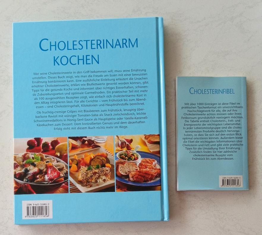 Cholesterinarm kochen incl. Cholesterinfibel in Grömitz