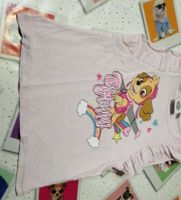 Kurzarm T-Shirt Top rosa Paw Patrol Gr. 128 Hessen - Weinbach Vorschau