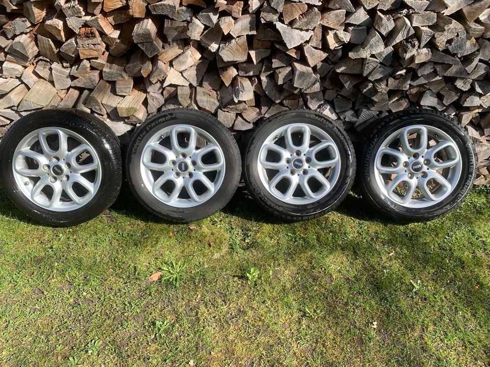 MINI Alufelgen Sommerreifen 195/55 R16 in Kummerfeld