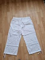 H&M Capri Hose gr 42 leinen 55% Sachsen - Adorf-Vogtland Vorschau