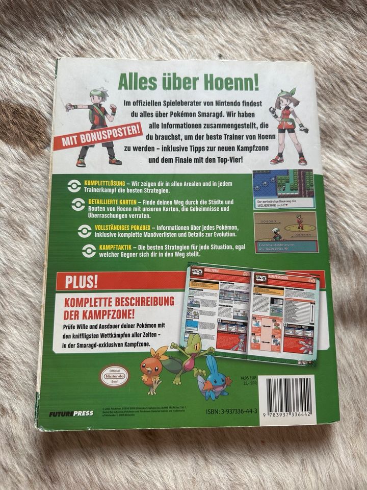 Pokemon smaragd offizieller Spielebegleiter in Esslingen