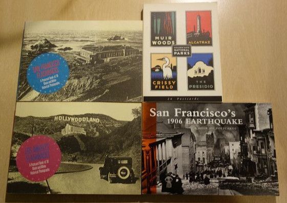 3 x Postkartenbuch USA San Francisco Earthquake Erdbeben in Egelsbach