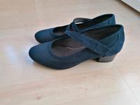 Riemchenpumps mit kleinem Absatz von Jana, blau, Gr. 38 Niedersachsen - Wunstorf Vorschau