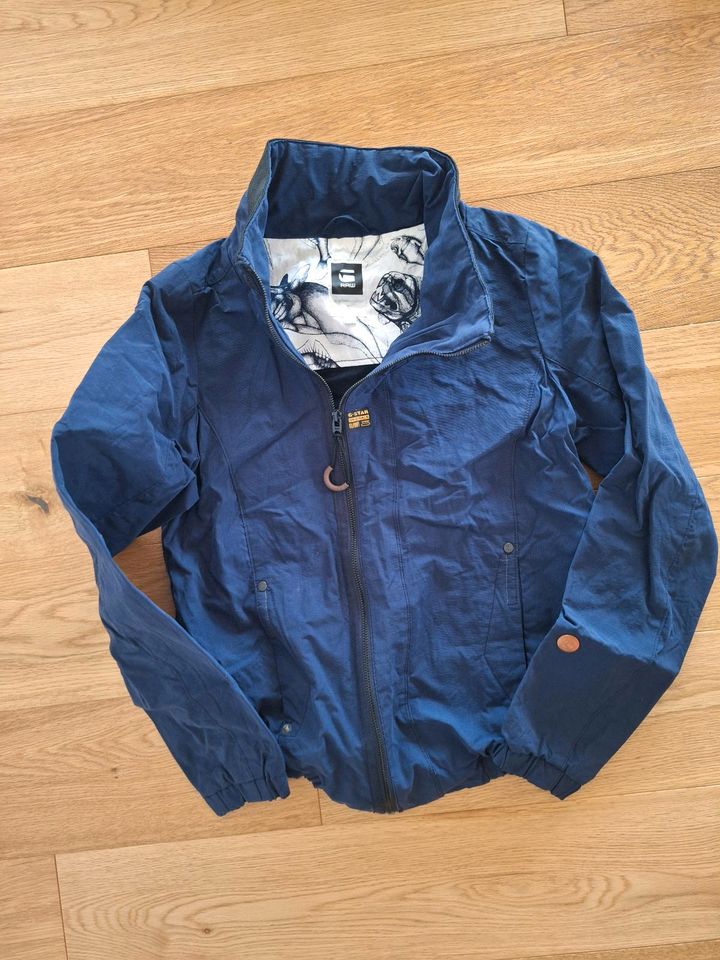 G-Star Jacke dünn blau XS S 34 NEU in Öhningen