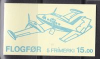 FÄRÖER (Dänemark) 1985 Markenheftchen Nr. 3, Flugzeuge **/MNH Bayern - Gauting Vorschau