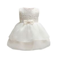 Baby Mädchen Kleid Taufe Fest Hochzeit mit Spitze NEU Gr. 80 Baden-Württemberg - Hettingen Vorschau