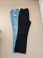 Jeans, H&M, Gr. 40, cropped, High Waist, top Niedersachsen - Emden Vorschau