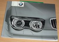 Prospekt BMW 7er Limousine 2002 selten Hessen - Reiskirchen Vorschau