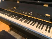 Klavier A. Geyer Modell 112 schwarz poliert mit Bank Rheinland-Pfalz - Bodenheim Vorschau