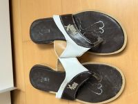 Puma Sandalen Flipflops braun weiß Größe 40/41 Nordrhein-Westfalen - Sankt Augustin Vorschau