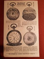 Uhren Herren-Uhr - Jaeger-Versand Leipzig Anzeige Katalog 1911 Baden-Württemberg - Leonberg Vorschau