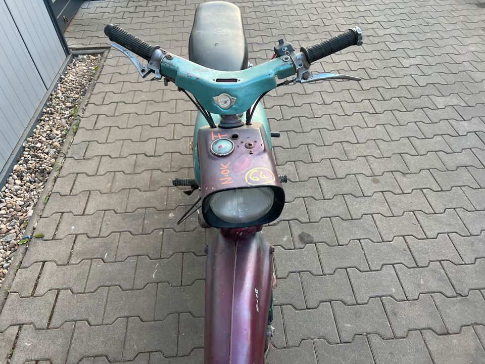 Simson Star SR4-2/1 SR4 1974 Moped Mofa Roller E128 in Osterweddingen