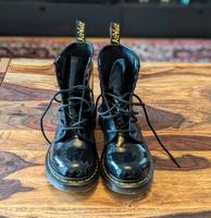 Dr. Martens Lackleder Schnürboot schwarz Schnürboots Bayern - Starnberg Vorschau