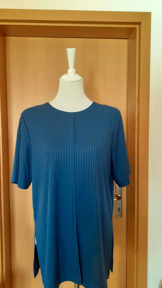 Vfrei❤Walbusch⭐Shirt 40/42 Kofferware blau tolles Material wNeu in Kölleda