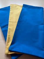 Kissenbezüge blau / gelb 40 x 40 cm Bayern - Türkheim Vorschau