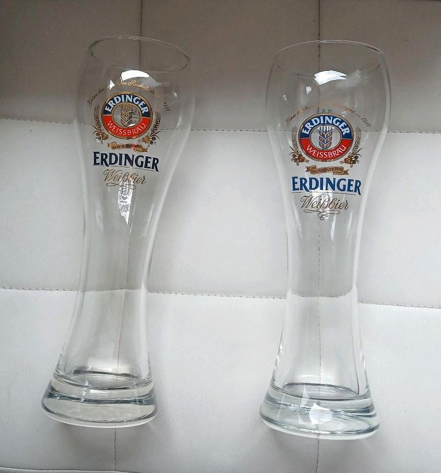 2x Erdinger Weizengläser 0,5l in Espelkamp