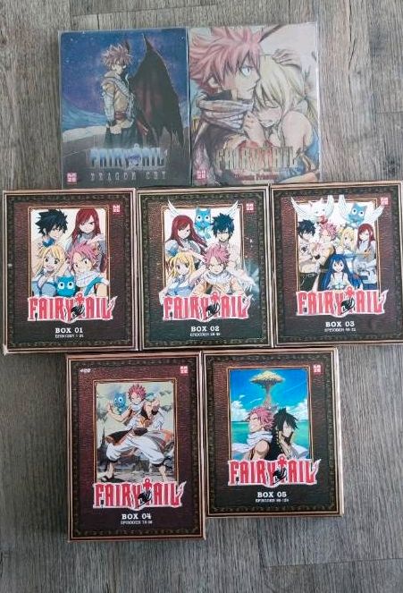 Fairy Tail Serie Box 1-5 Und beide Filme Steelbook in Auerbach (Vogtland)