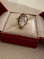 Alter 333 Gold Ring mit wunderschönem Spinell Juwelierarbeit Sachsen-Anhalt - Seegebiet Mansfelder Land Vorschau
