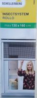 Insektenschutz-Rollo für Fenster, 130x160x4 cm, weiß, NEU, 2 Stck Nordrhein-Westfalen - Geilenkirchen Vorschau