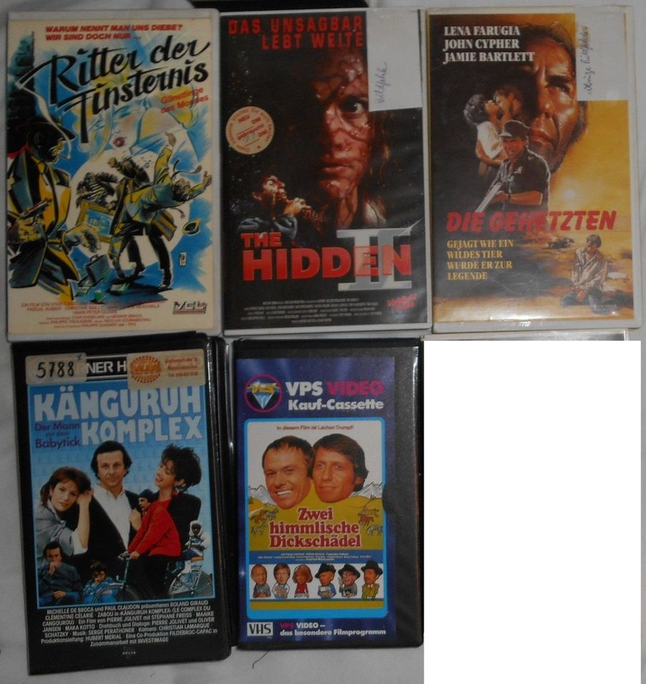 40 VHS Videokassetten Spielfilme zur Auswahl in Köln