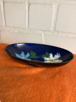 Vintage Retro Schale emailliert bemalt Blumen Dekor 60s Mid Cent. Nordrhein-Westfalen - Meerbusch Vorschau