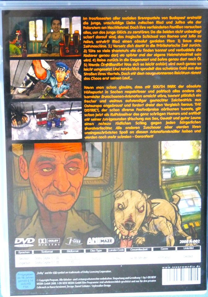 DVD The Destrict Welcome to my Hood 2004 Ungarn Budapest Sci-Fi in Berlin