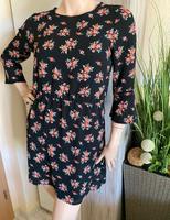 H&M Kleid Sommerkleid Businesskleid Gr: 38 schwarz geblühmt Thüringen - Camburg Vorschau