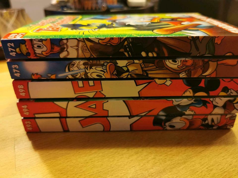 5 verschiedene Lustige Taschenbücher Comic Disney Neu in Wegberg