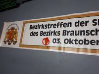 Werbebanner Wolters-Bier Braunschweig Spielmannszüge 1992 Niedersachsen - Kissenbrück Vorschau