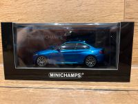 BMW M2 Competiton 1:43 Minichamps Blau metallic selten Bayern - Wolnzach Vorschau