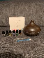 InnooCare - Aroma Diffuser Holzdesign inkl. 6 ätherischen Ölen Niedersachsen - Varel Vorschau