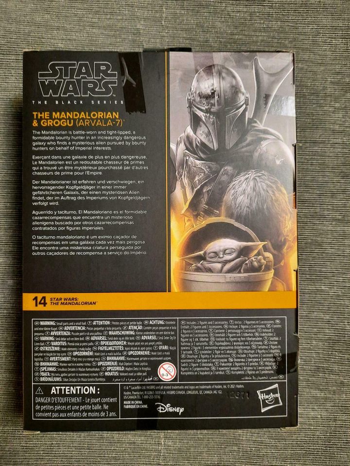 Star Wars Black Series Mandalorian u. Grogu Arvala-7 Neu Hasbro in Hilden