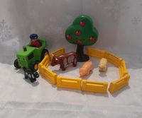 Playmobil 123 Bauernhof Bauer Traktor Hund Kuh Schwein Schaf Dresden - Blasewitz Vorschau