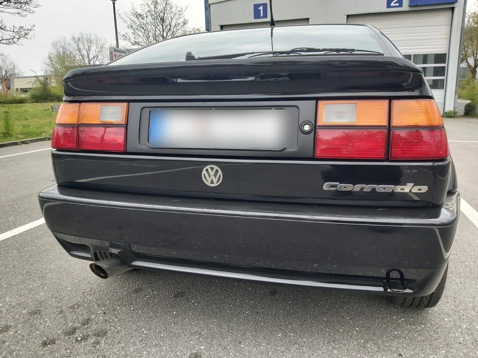 VW Corrado 2.0, 115 PS, schwarz, 35Tkm, EZ:1994,original, TOP in Bad Oldesloe