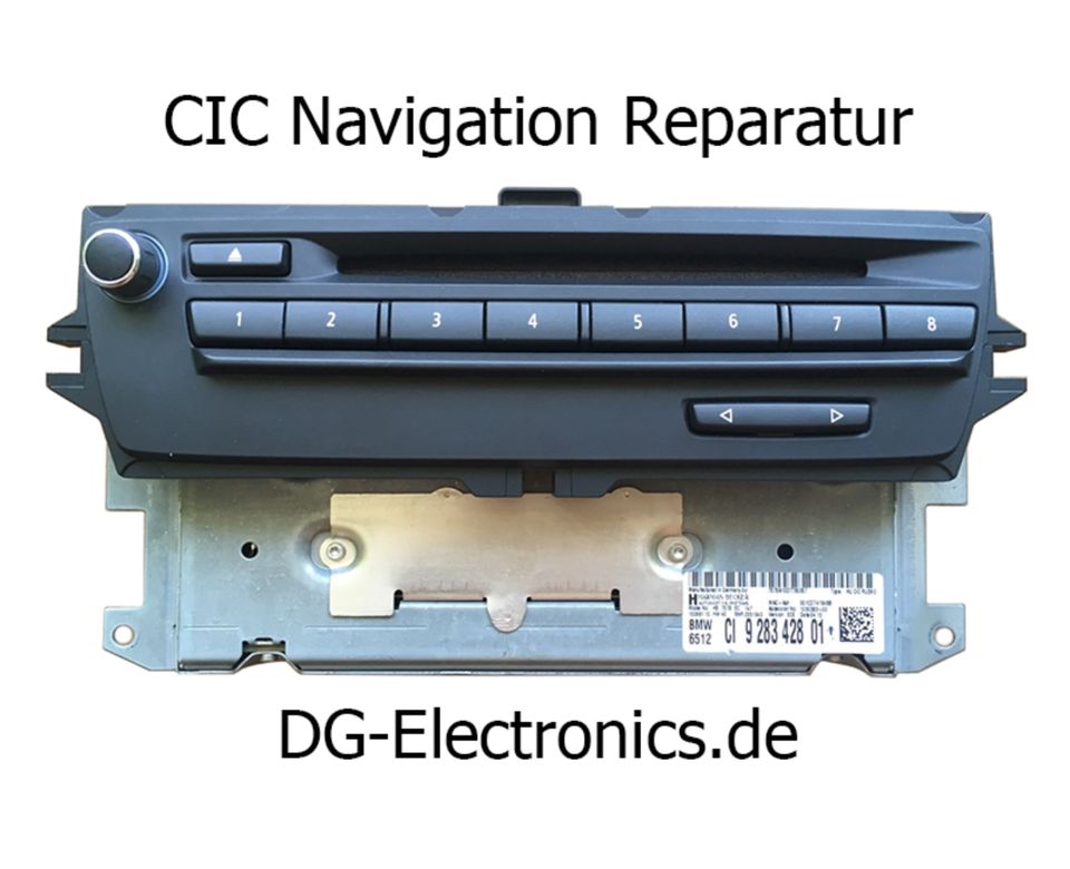 BMW 3er E90, E91, E92, E93 CIC Pro Navigation Reparatur in Hannover