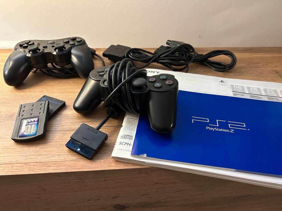 PlayStation 2 + Zubehör + Spiele in Kördorf