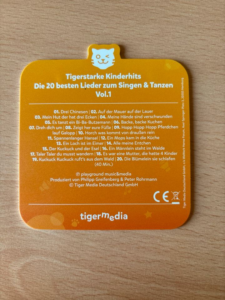 Tigercards von tigerbox Singen und tanzen in Erkelenz