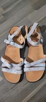 Ganter Sandalen Silber Druckknopf Größe 9 (43) Nordrhein-Westfalen - Moers Vorschau