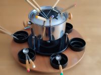 Fondue-Set mit Drehteller, Rechaud, Löffeln, Gabeln und Schälchen Bielefeld - Stieghorst Vorschau