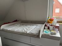 Paidi „Mathea“ Wickelkommode und Babybett / Juniorbett Niedersachsen - Meppen Vorschau