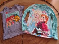 Mädchen TShirt Arielle und Langarmshirt Disney Frozen 122/128 Thüringen - Erfurt Vorschau