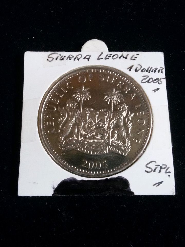 1 Dollar SIERRA LEONE 2005 St empelglanz in Kamp-Lintfort