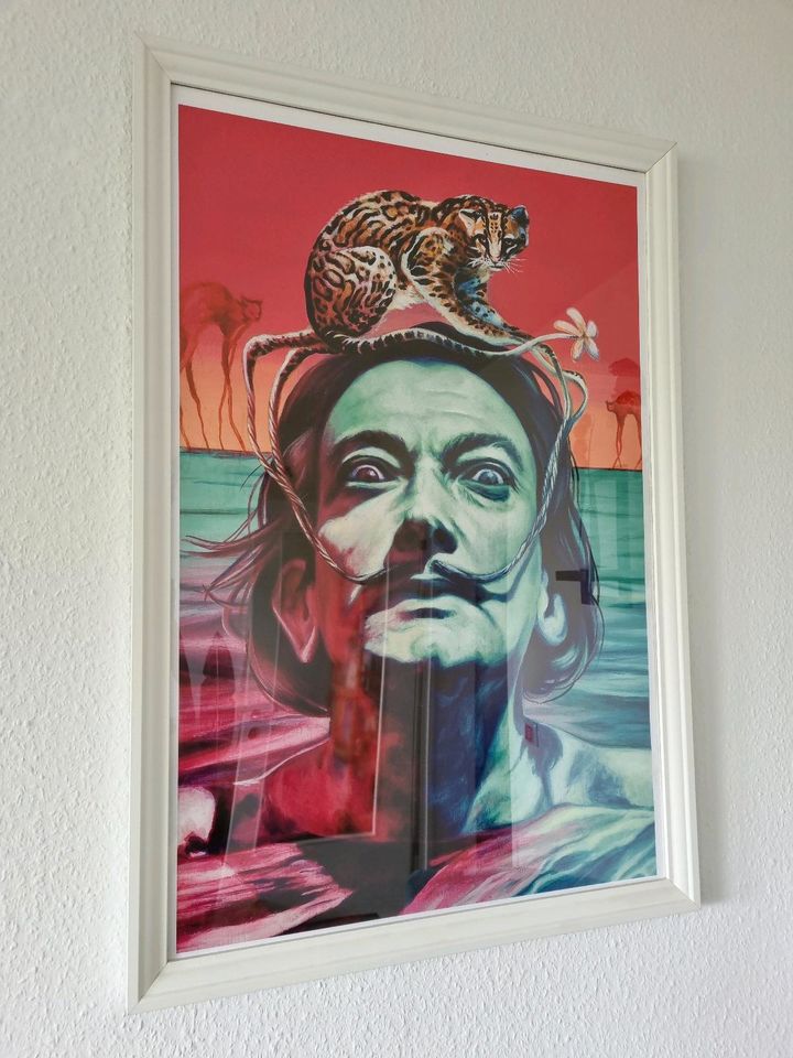 Bild/ Poster (mit Rahmen) Salvador Dalí in Mannheim