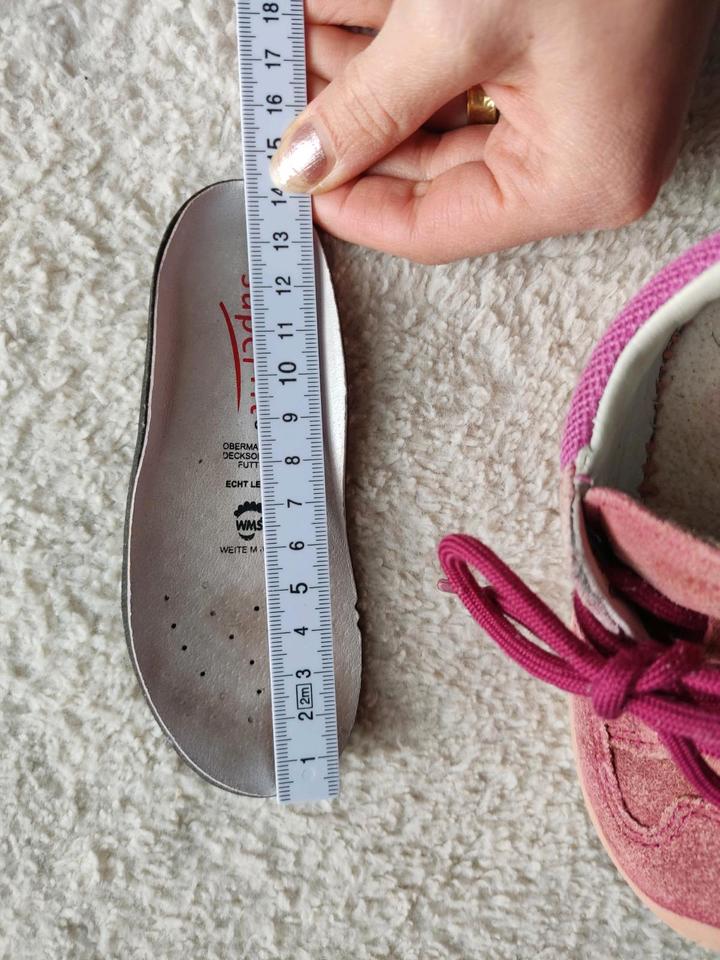 Superfit 22 Lederschuhe Halbschuhe pink beere lauflernschuhe in Rednitzhembach