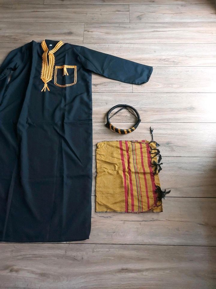 Verkaufe original Ägypten Kleidung mit Mantel, Kopfschmuck Schal in Obernzell