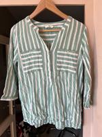 Tom Tailor Bluse mintgrün grün M 38 Sommer gestreift 3/4 Arm Saarland - Spiesen-Elversberg Vorschau