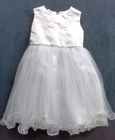 Festliches Kleid Gr. 98 weiss Hessen - Wiesbaden Vorschau