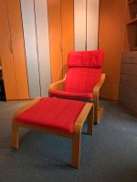 Ikea poäng Sessel rot Holz Stoff Sitzgelegenheit Swinger Rheinland-Pfalz - Hohen-Sülzen Vorschau