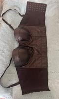 Sexy Leder-Optik Bustier mit Hakenverschluss – Größe Sachsen-Anhalt - Schönhausen (Elbe) Vorschau