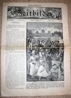 Alte Zeitschrift "Zeitbilder" 1. Ausgabe aus dem Jahr 1887! Sachsen - Sayda Vorschau